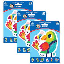 ONE WORLD PARROTS CUT-OUTS