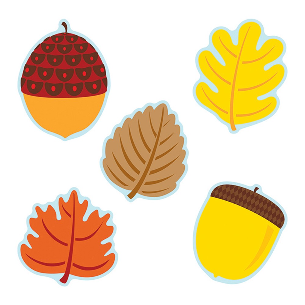 LEAVES & ACORNS CUT-OUT