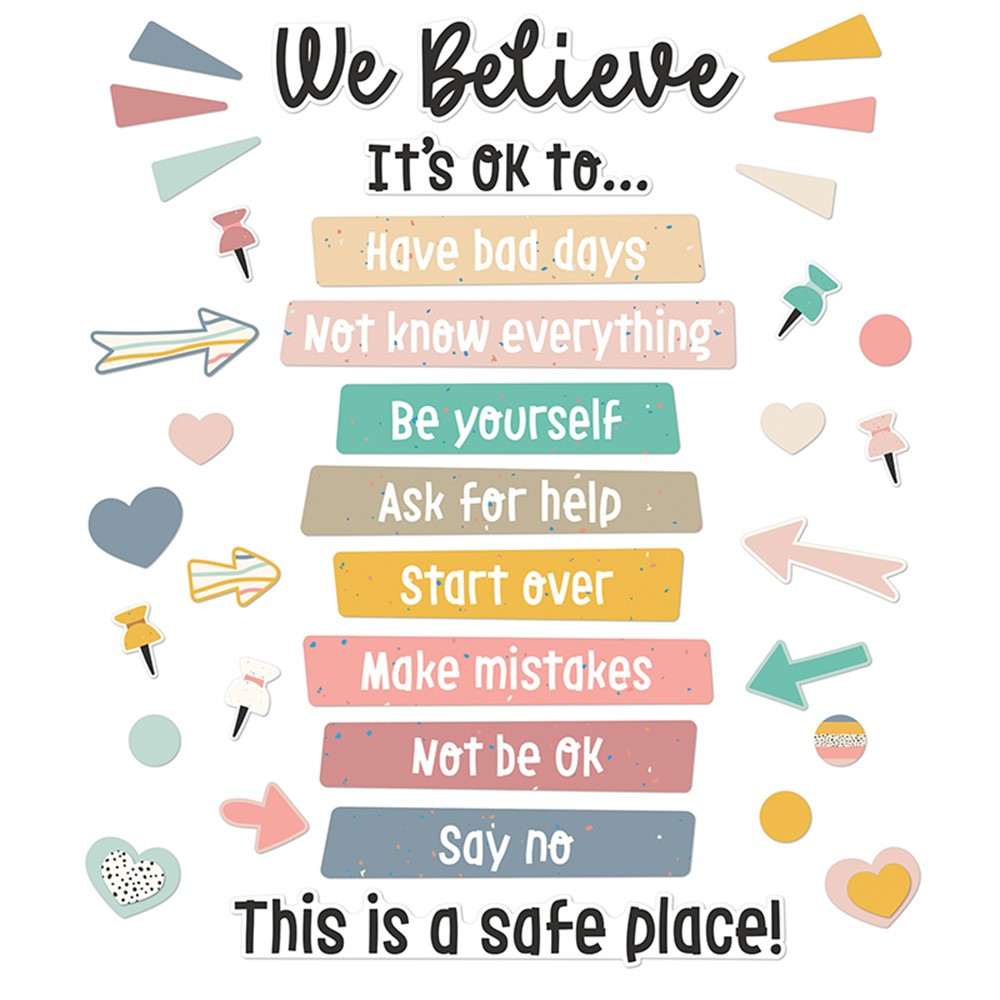 WE BELONG MOTIVATIONAL BULLETIN BOARD