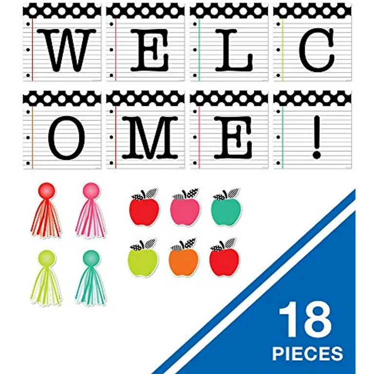 WELCOME BULLETIN BOARD SET