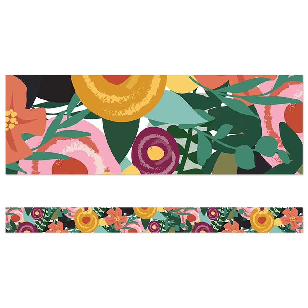 FLORAL GARDEN BORDERS