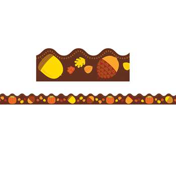 ACORNS & PUMPKINS BORDERS