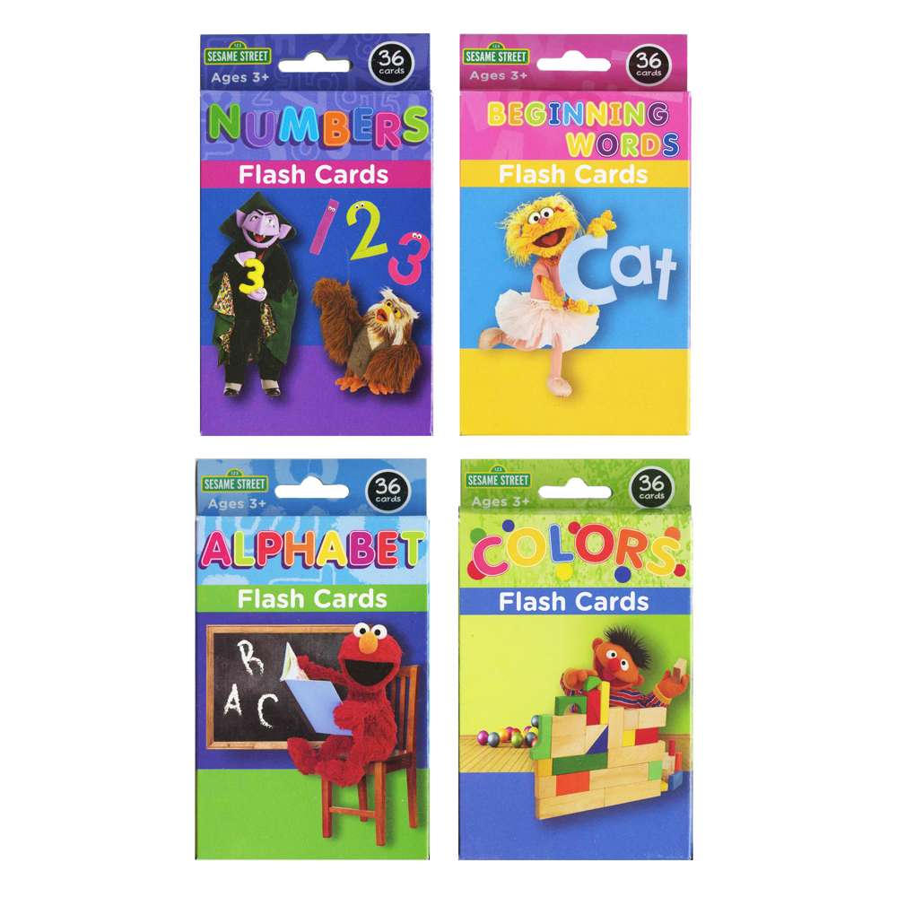 SESAME STREER FLASH CARD