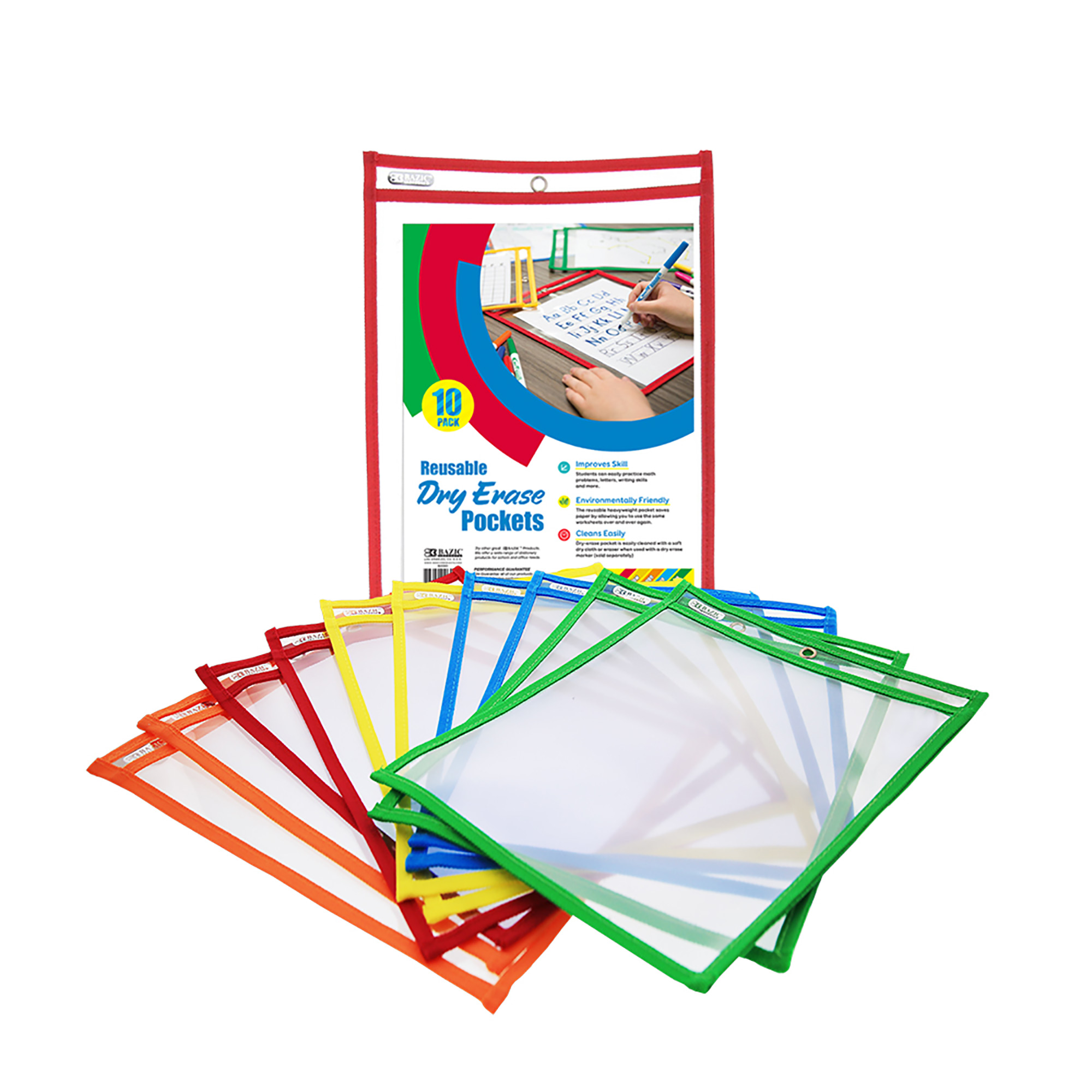 REUSABLE DRY ERASE POCKETS