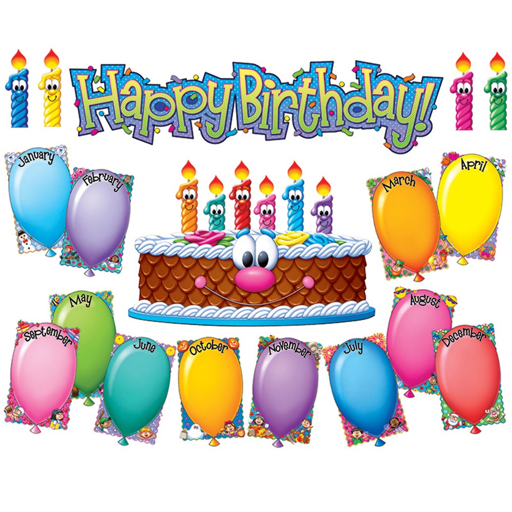 BIRTHDAY FRIENDS MINI BULLETIN