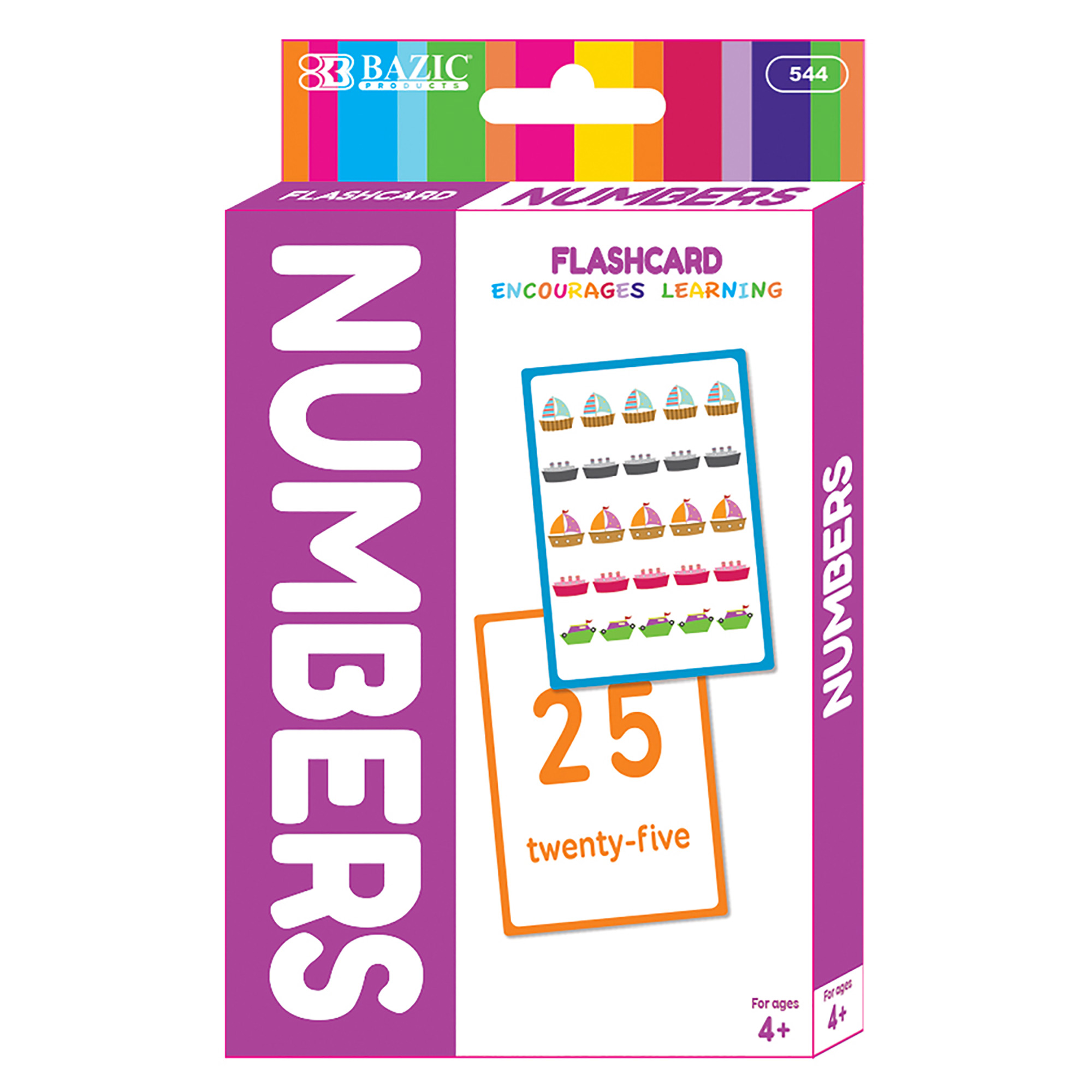 Numbers Flash Cards (36/Pack)