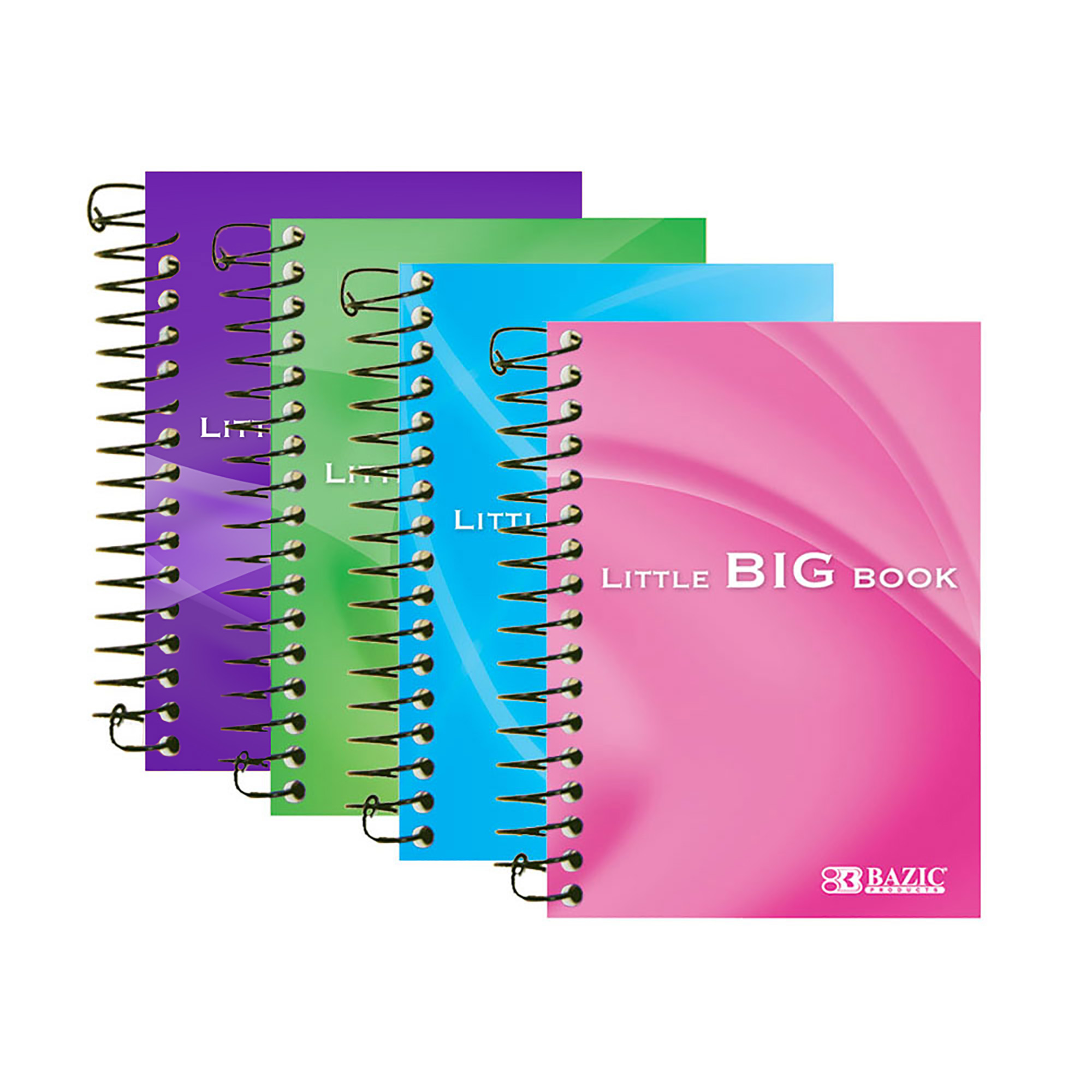 LIBRETA BASIC 180 CT 4 X 5.5 SPIRAL FAT BOOK