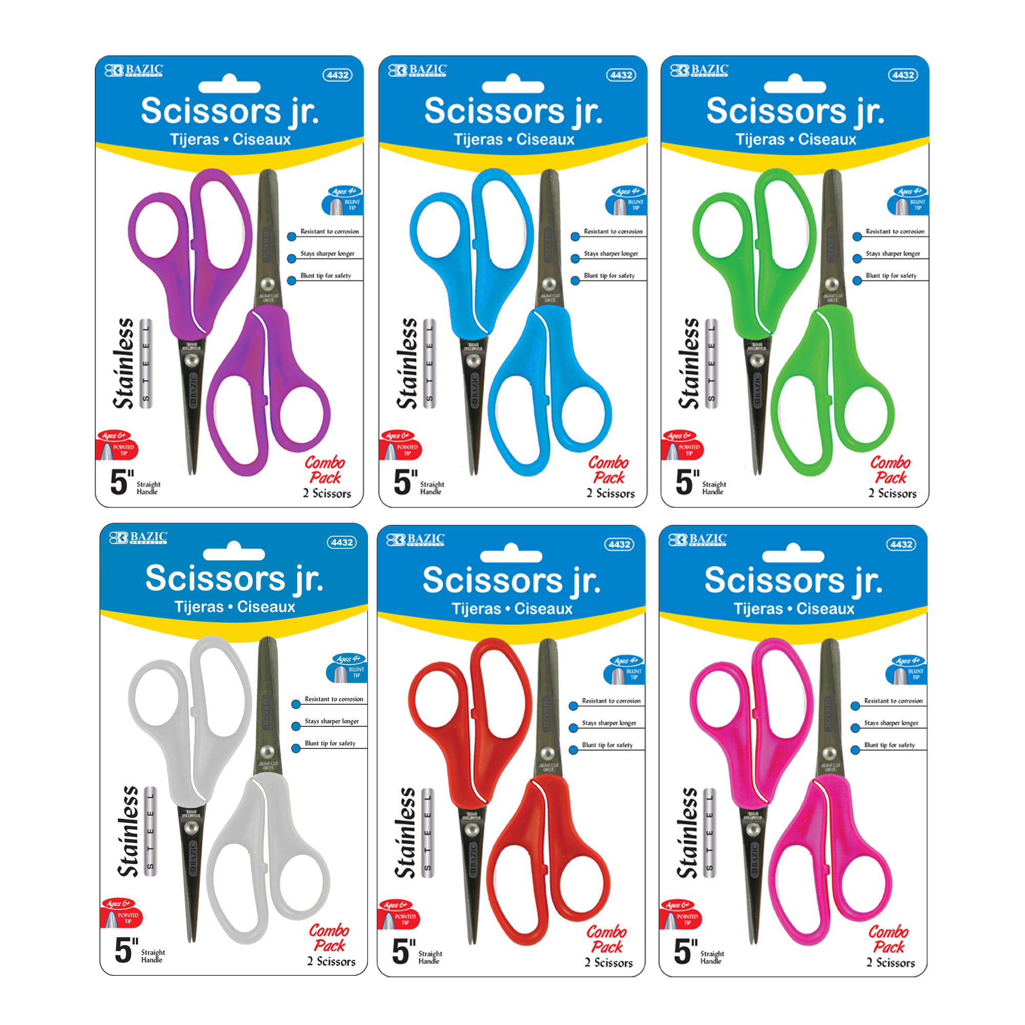 SCISSORS JR (2/Pack)