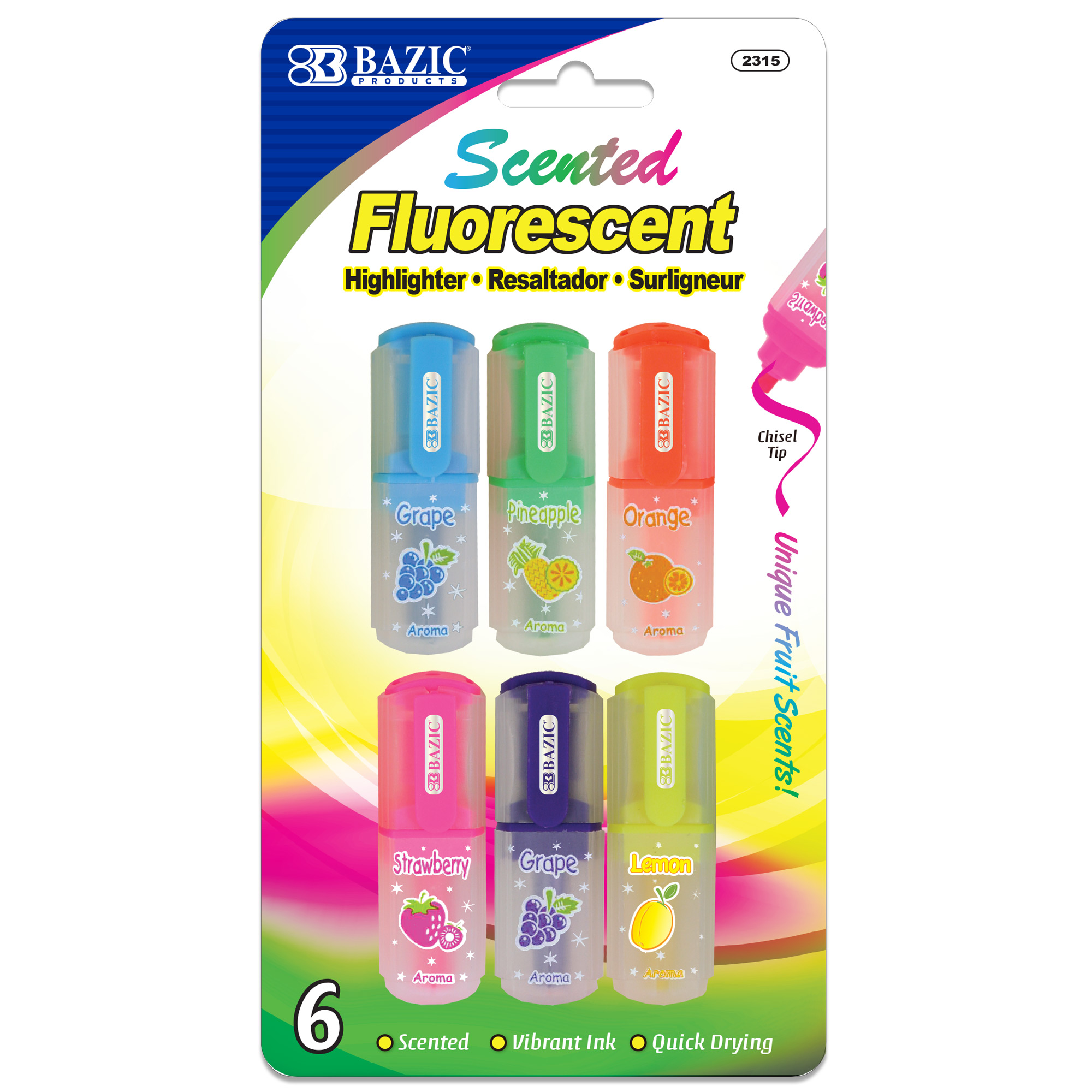 FRUIT SCENTED HIGHLIGHTERS