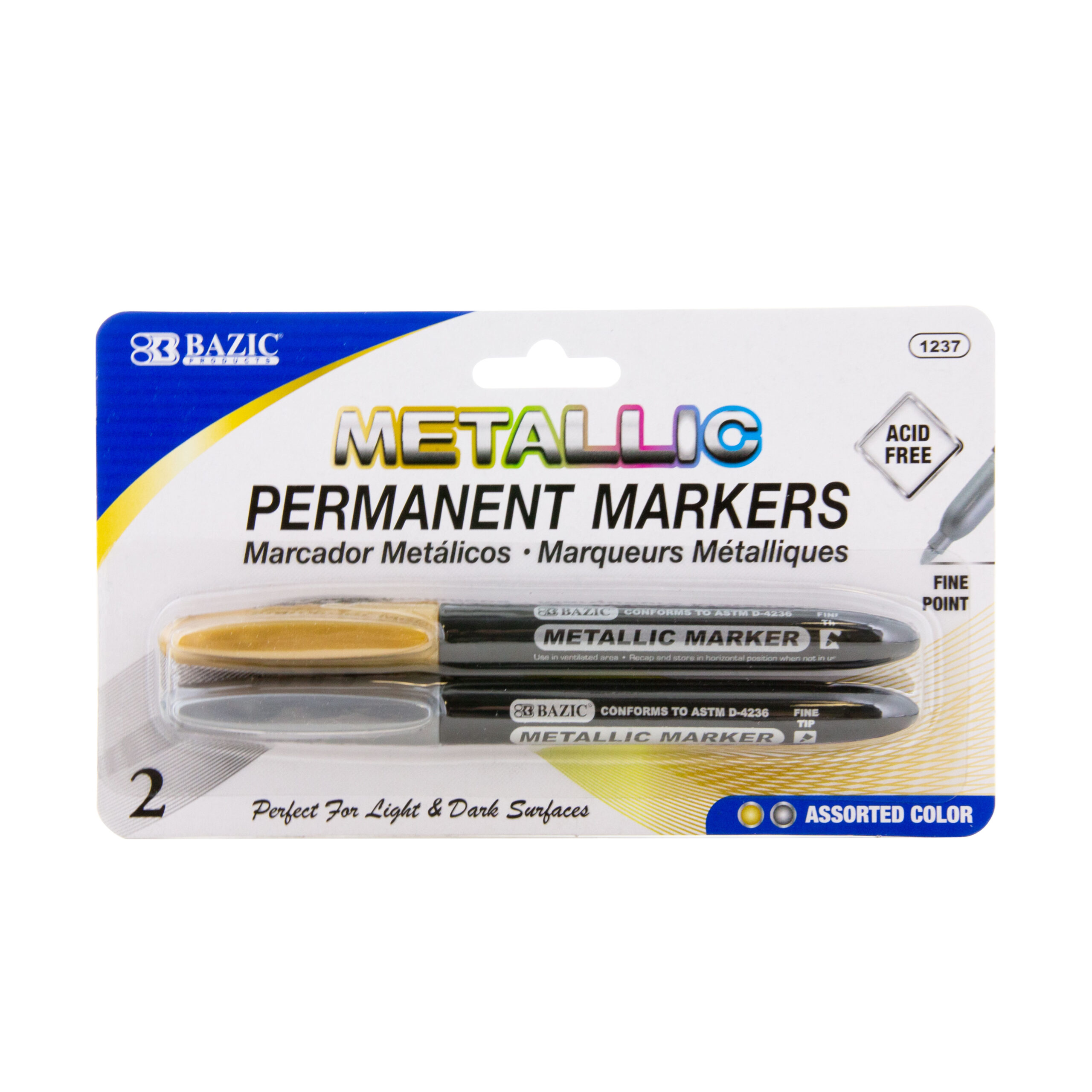 Metallic Markers (2/Pack)