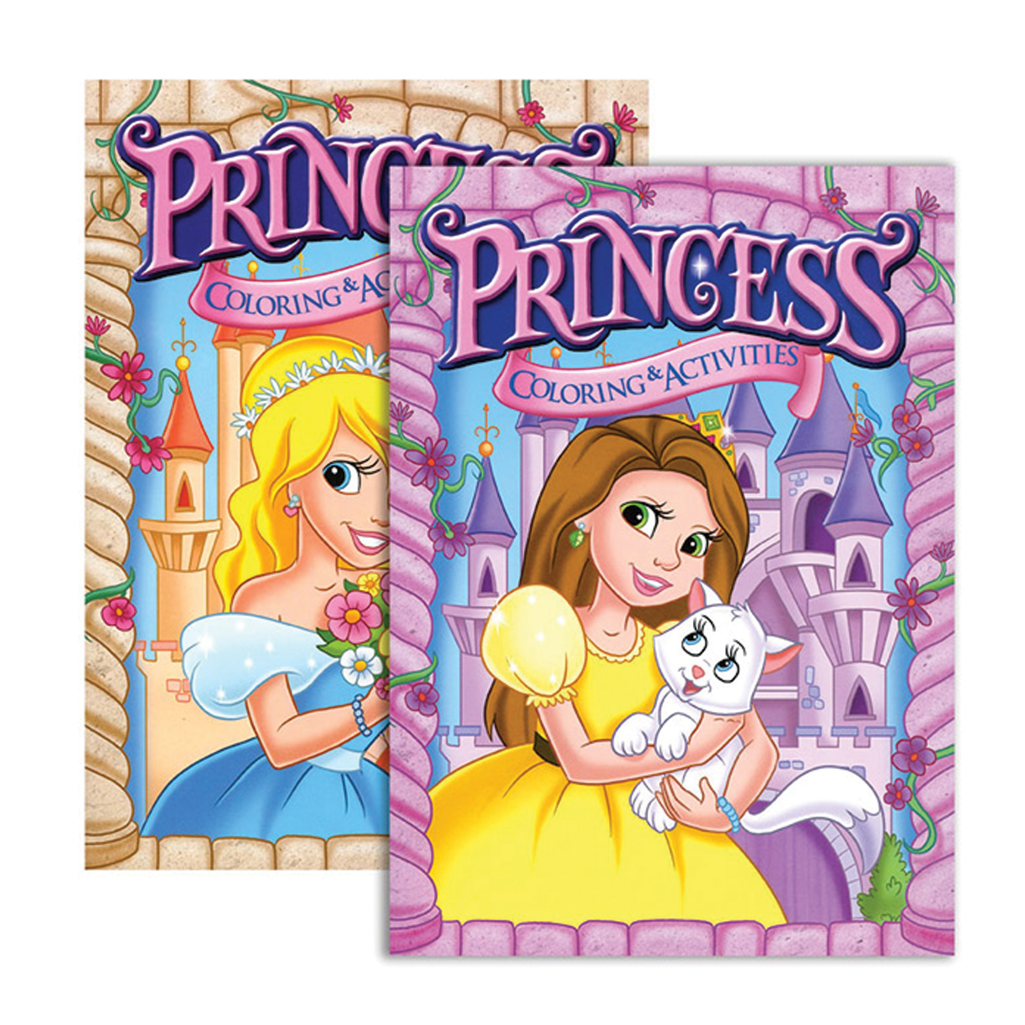 PRINCESS COLORING & ACTIVITIES