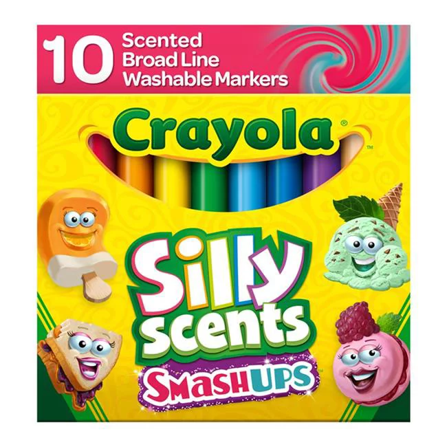 BROAD SMASH UPS SCENT MARKERS WASHABLE SILLY SCENTS