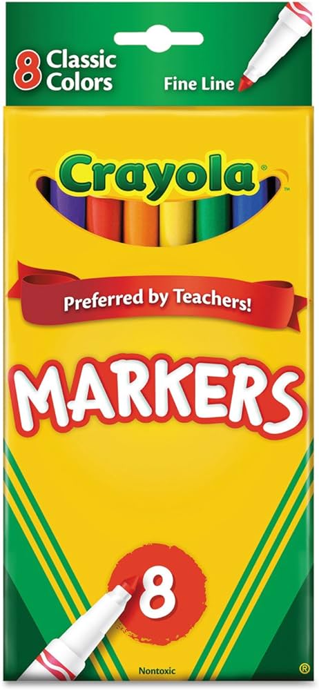 ORIGINAL DRAWING MARKERS 8