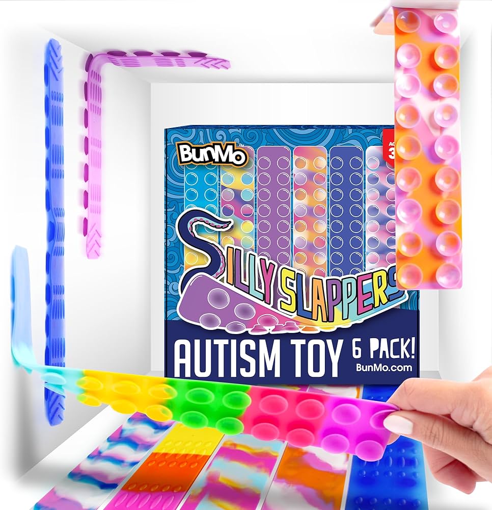 Bunmo Sensory Suction Toys 6pk | Sensory Toys
