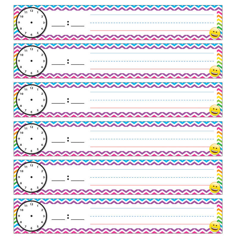 EMOJI POCKET CHART SCHEDULING