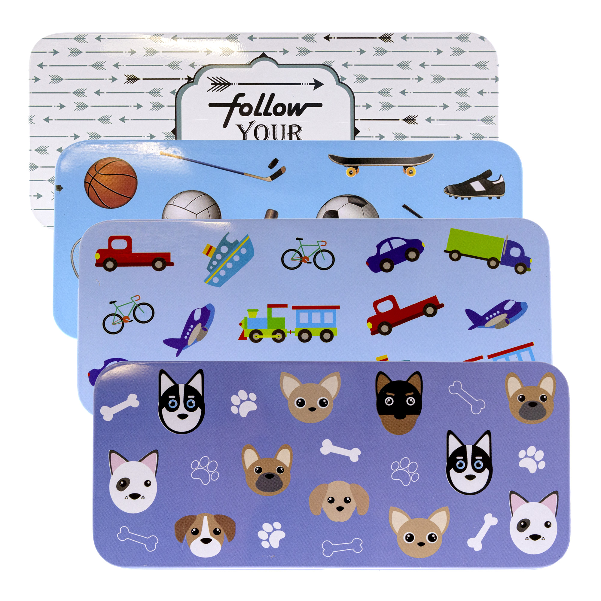 PENCIL BOX ASSORTED TIN /LAPICERA