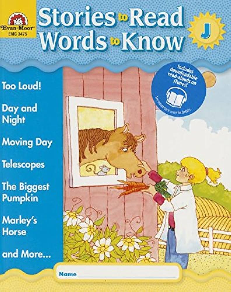 STORIES TO READ WORDS TO KNOW J