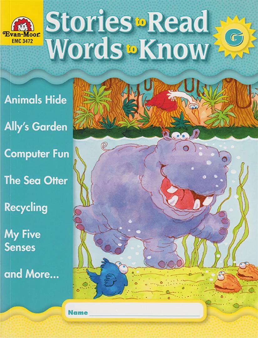 STORIES TO READ WORDS TO KNOW G