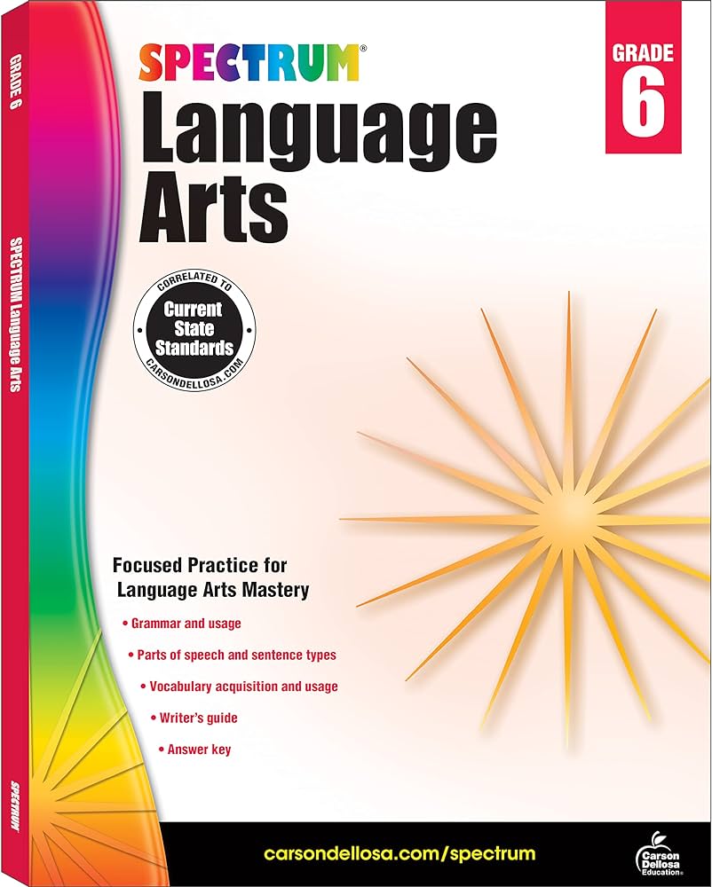 LANGUAGE ARTS SPECTRUM GRADE 6