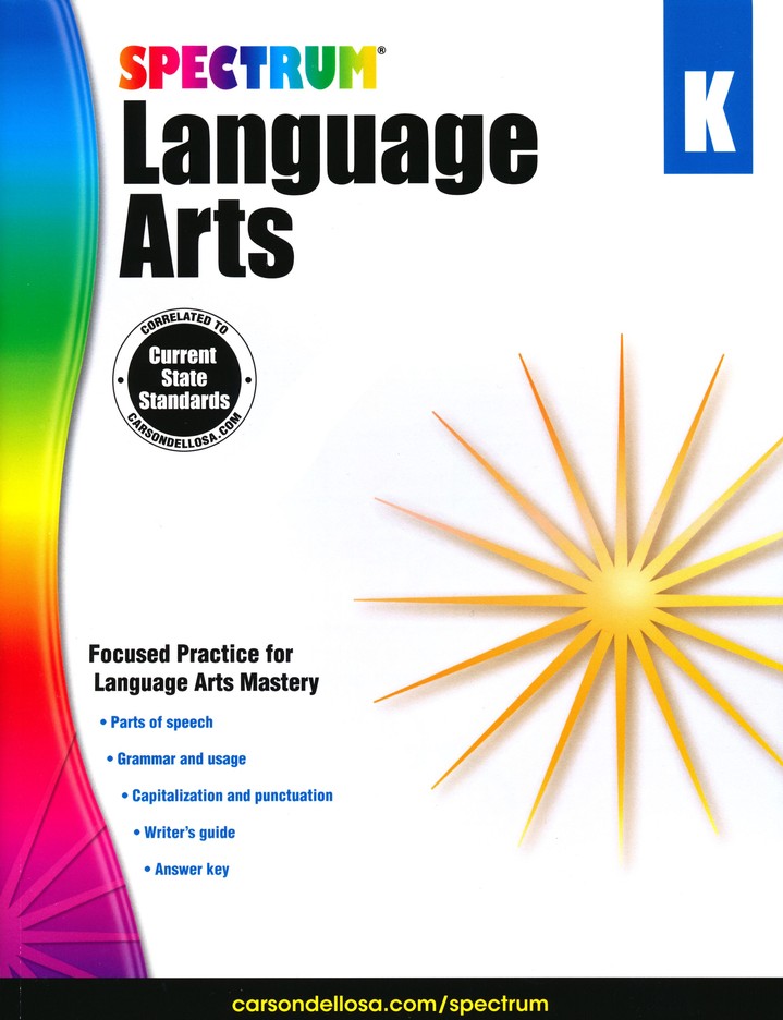 LANGUAGE ARTS SPECTRUM GR. K CAR