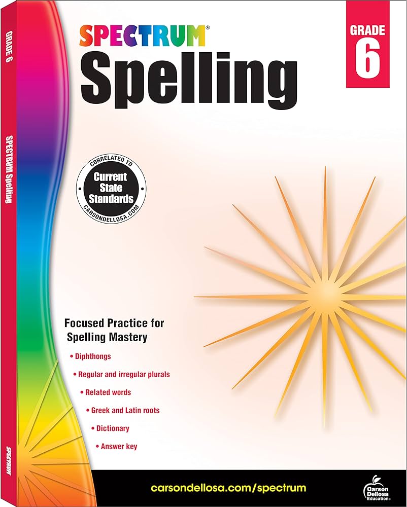 SPELLING SPECTRUM GR. 6