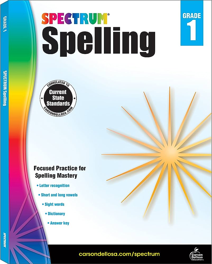 SPELLING SPECTRUM GR. 1 CAR