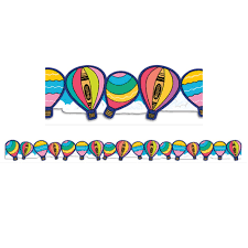 Hot Air Balloons Borders