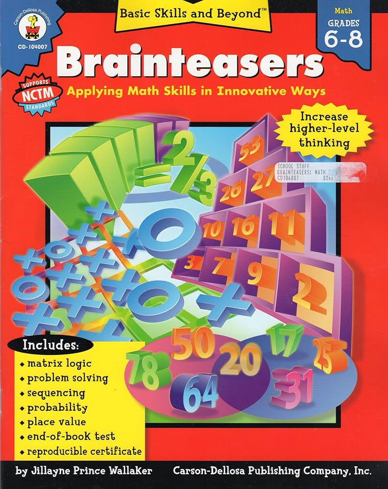 BRAINTEASERS 6-8 GRADE