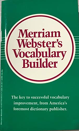 MERRIAN WEBSTER VOCABULARY BUILDER