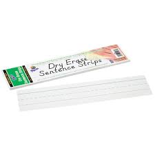 Dry Erase Sentence Strips