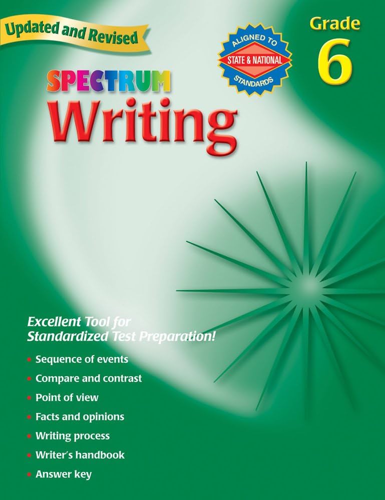 WRITING SPECTRUM GRADE 6