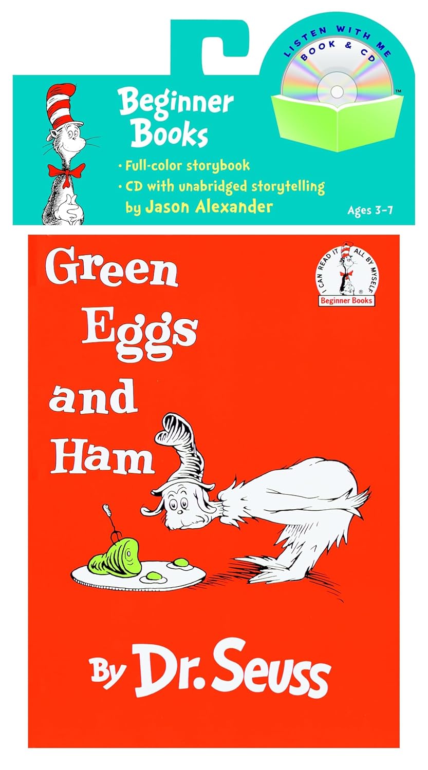 GREEN EGGS AND HAM BOOK & CD