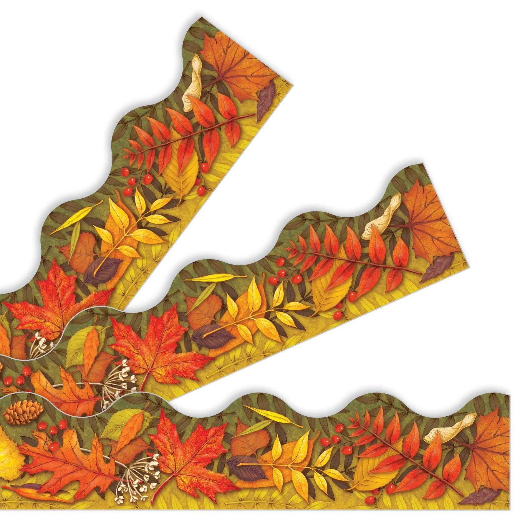 AUTUMN LEAVES BORDERS