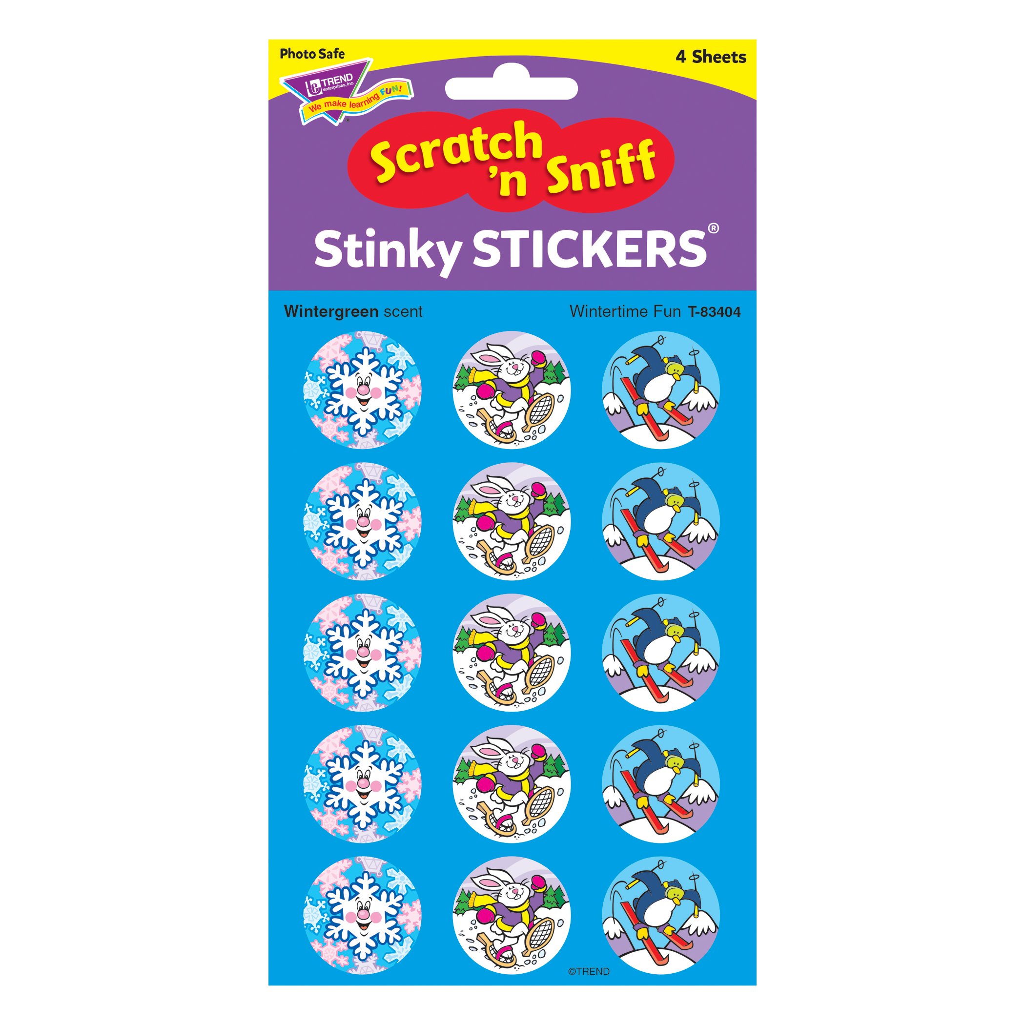 WINTERTIME FUN STICKERS