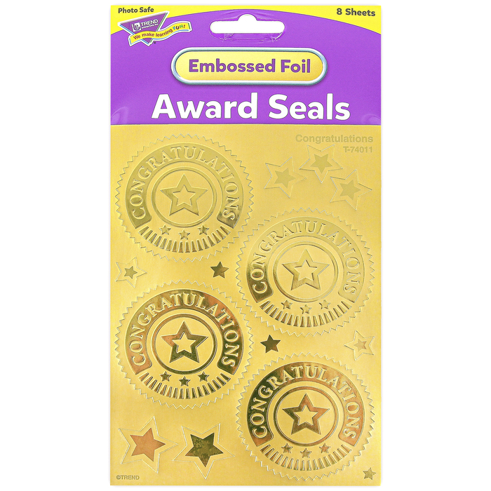 CONGRATULATION AWARD SEALS