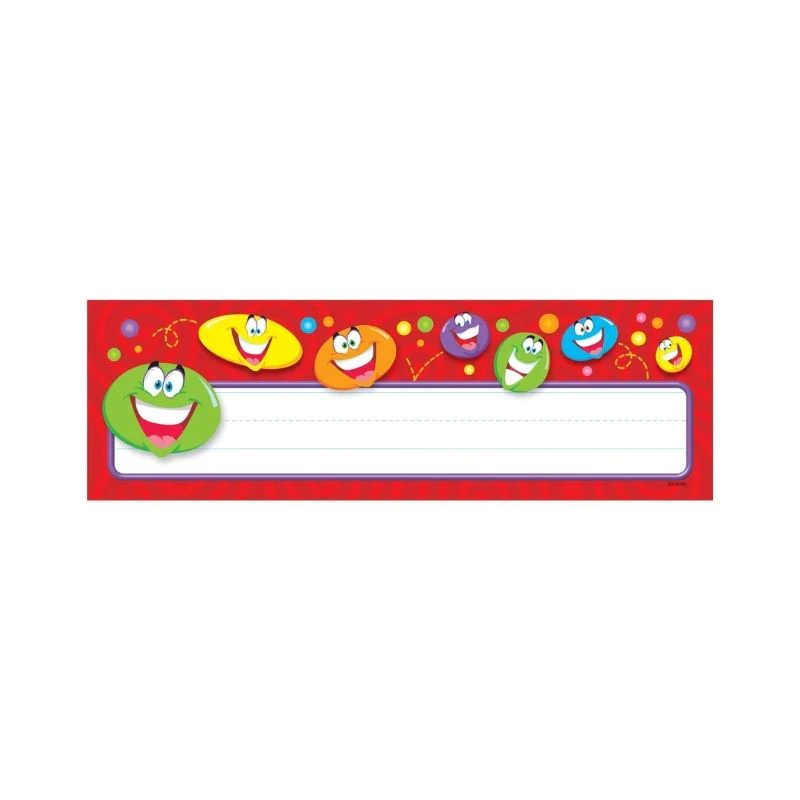 SMILEY FACES NAME PLATES
