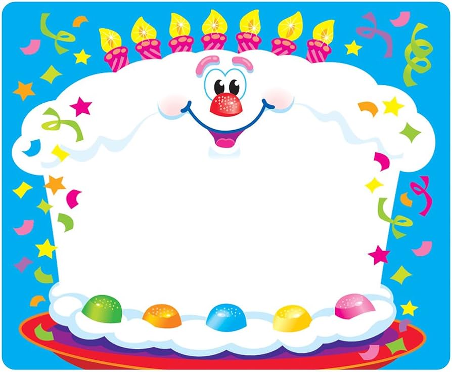 HAPPY BIRTHDAY NAMETAGS