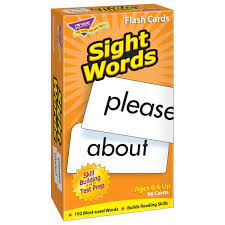 SIGHT WORDS FLASH CARDS