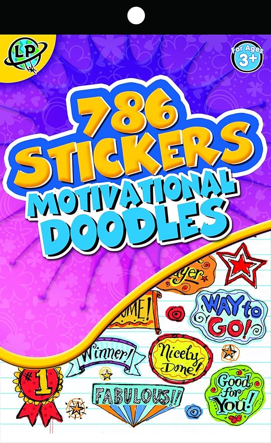 MOTIVATIONAL DOODLES STICKERS