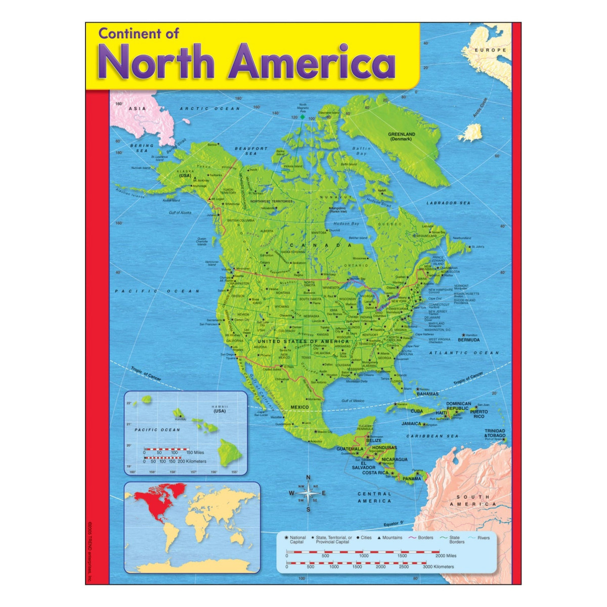 CONTINENT OF NORTH AMERICA