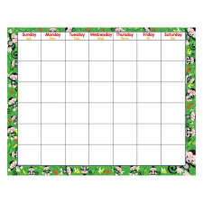 MONKEY MISCHIEF WIPE OFF CALENDAR