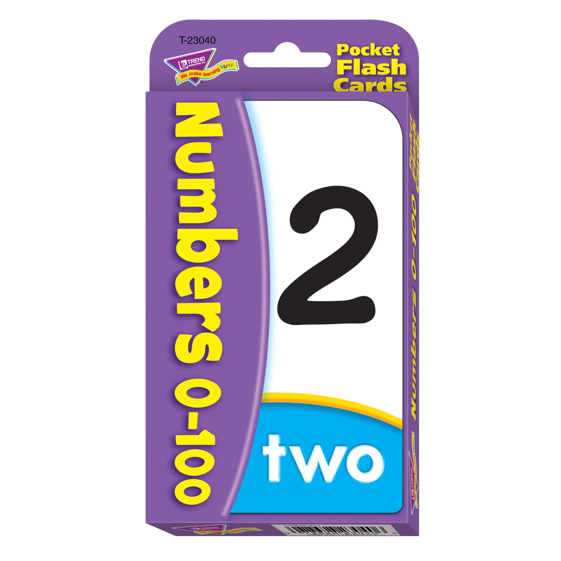 NUMBERS 0-100 FLASH CARDS