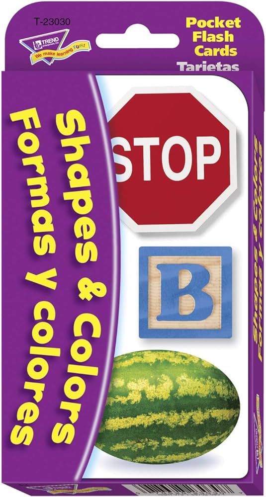 COLORES Y FORMAS FLASH CARDS