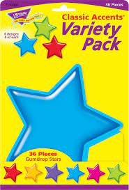GUMDROP STARS ACCENTS
