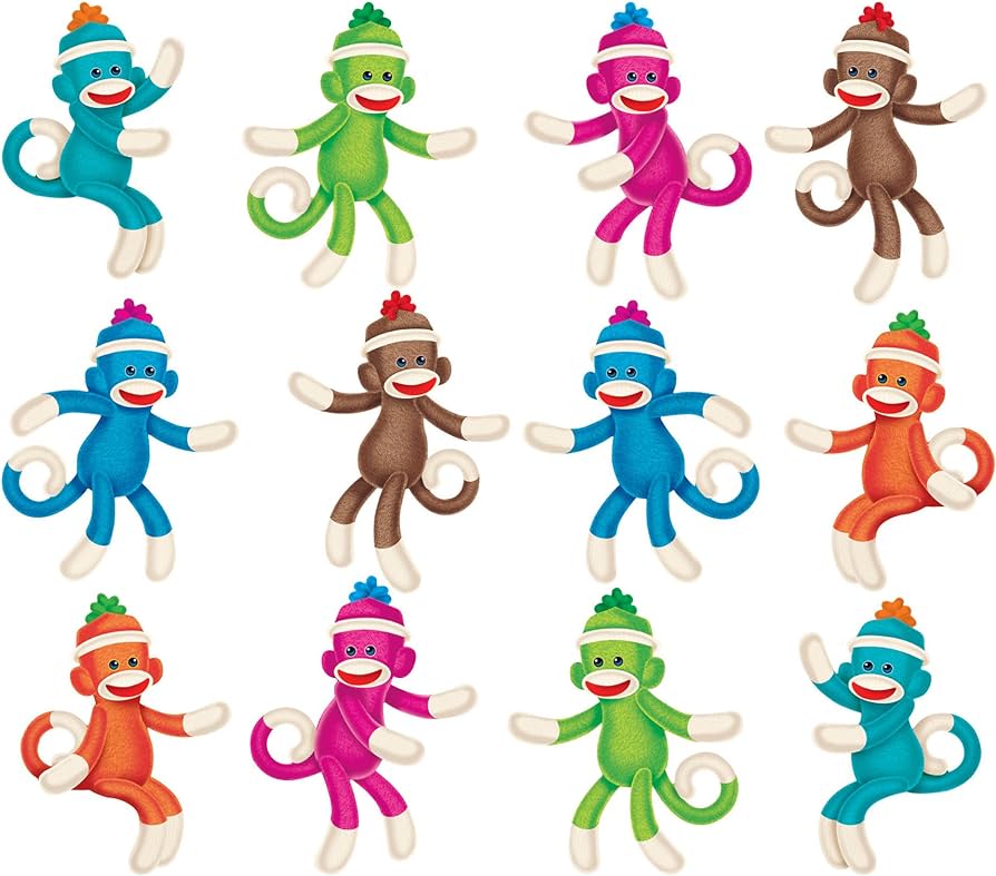 SOCK MONKEYS MINI ACCENTS
