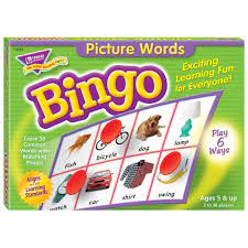 PICTURE WORDS BINGO