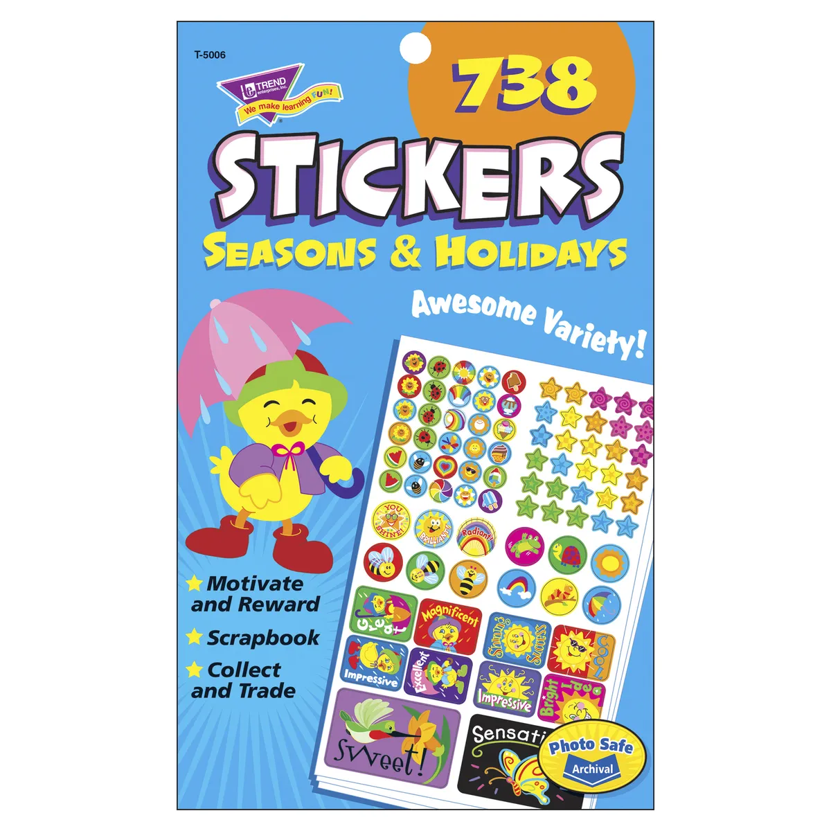 SEASONS & HOLIDAYS STICKER BOOK
