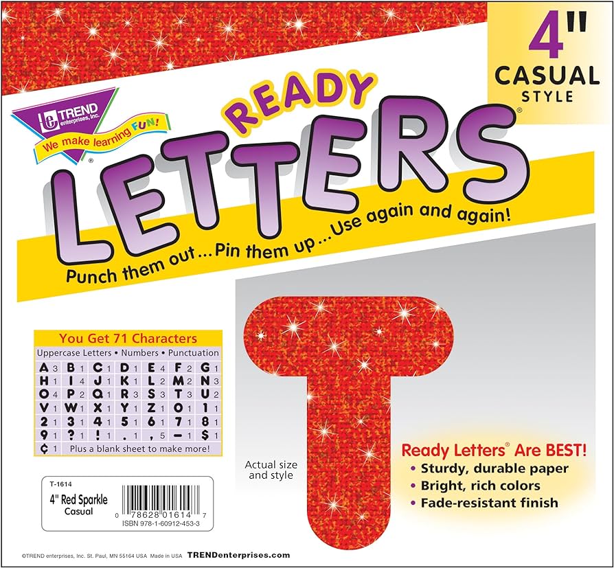 READY LETTERS 4