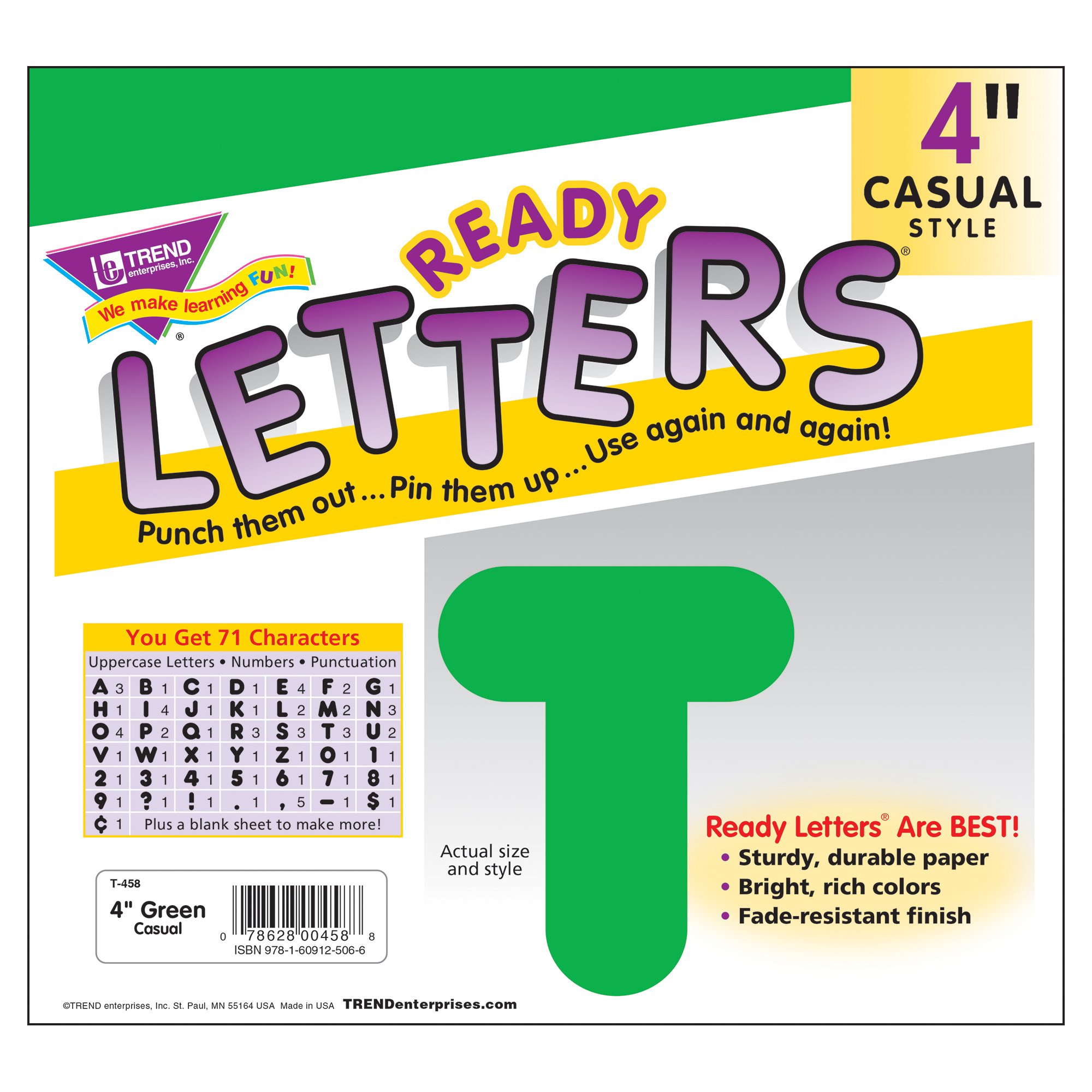 READY LETTERS 4