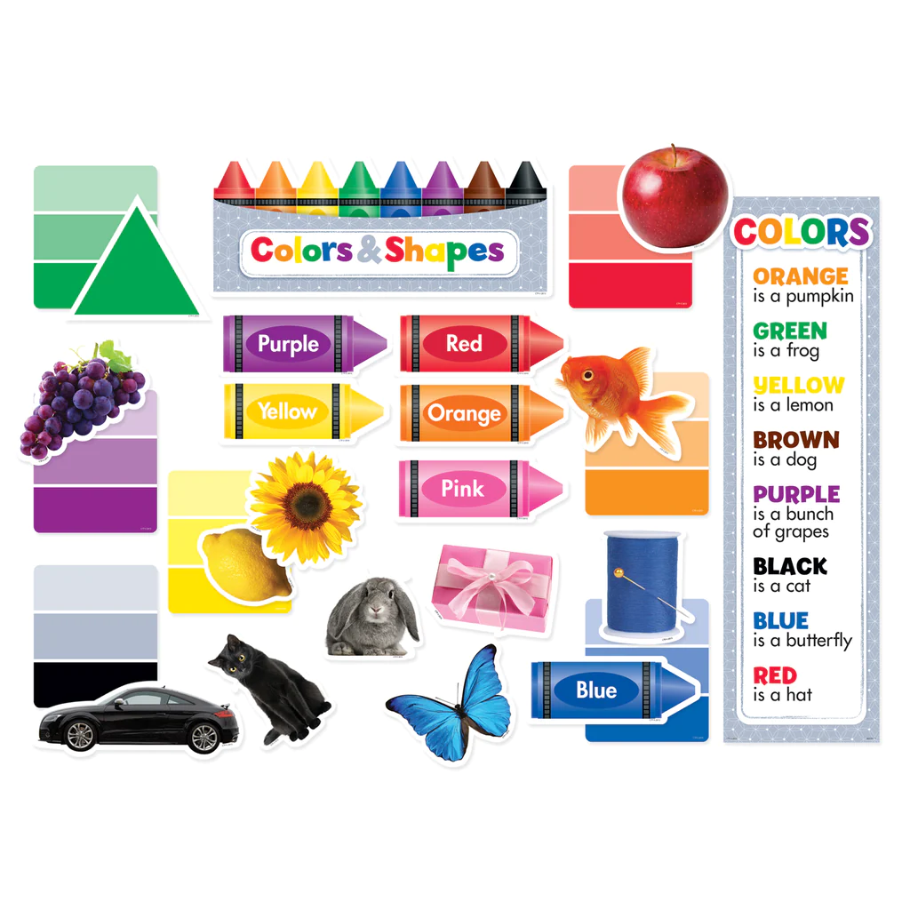 SHAPES AND COLORS MINI BULLETIN
